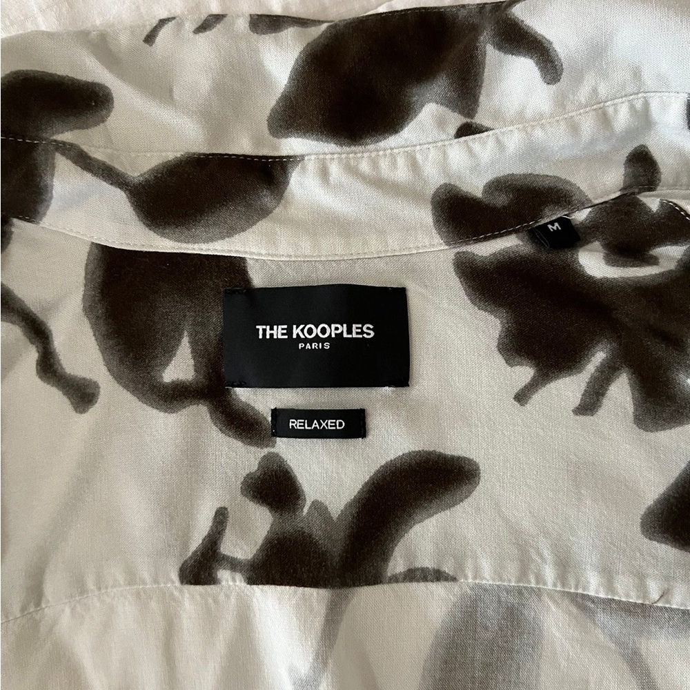 The Kooples Button Down Floral Patterned Shirt - image 3